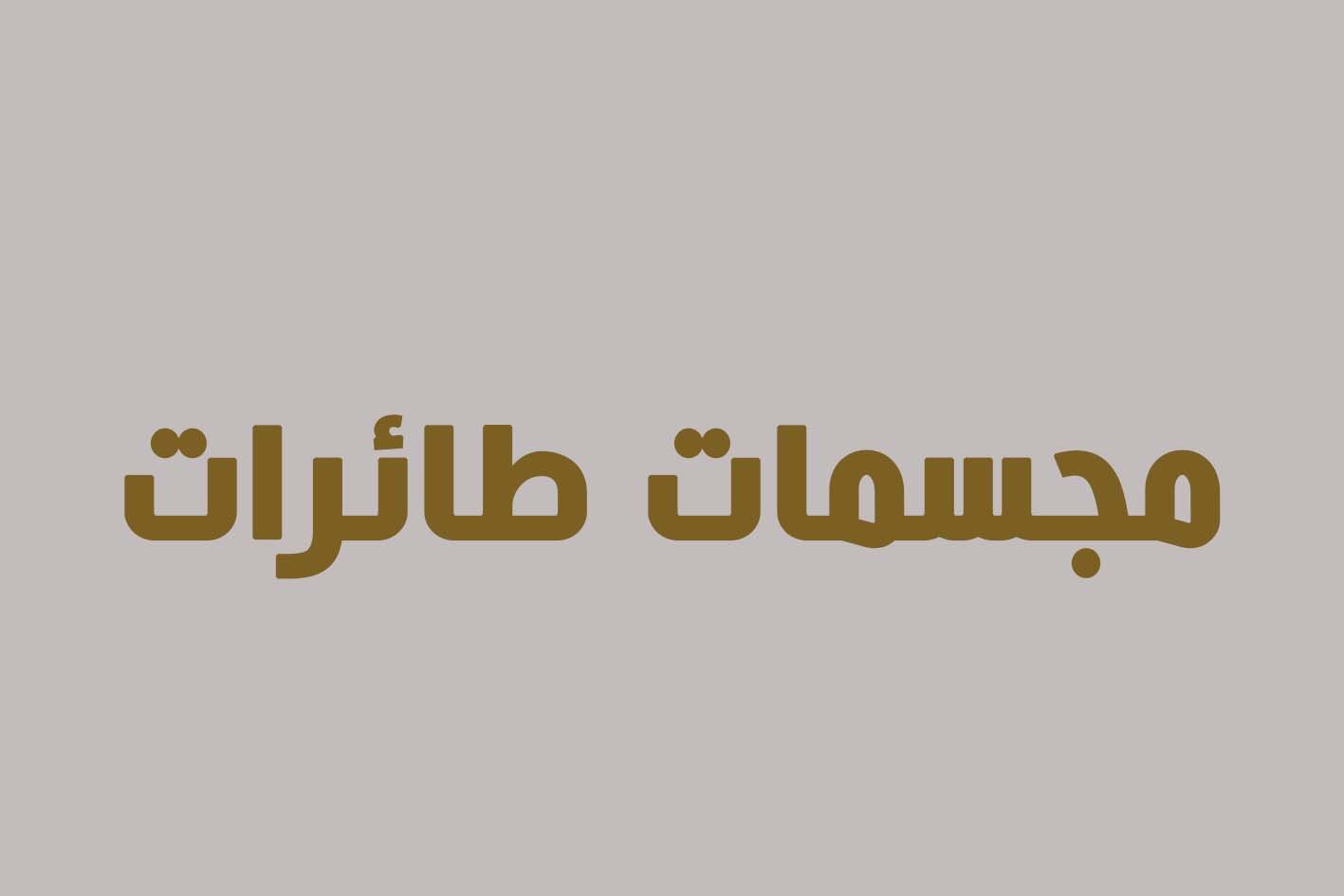 مجسمات طائرات