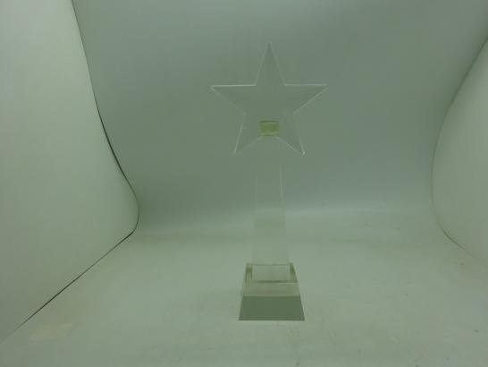 مجسم كريستال نجمة