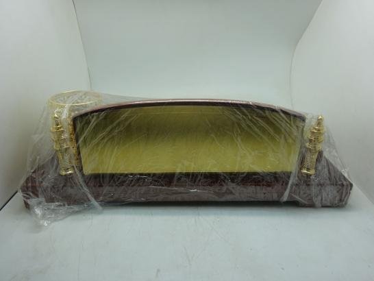 لوحة أسم  مكتب  خشبية ومعدن