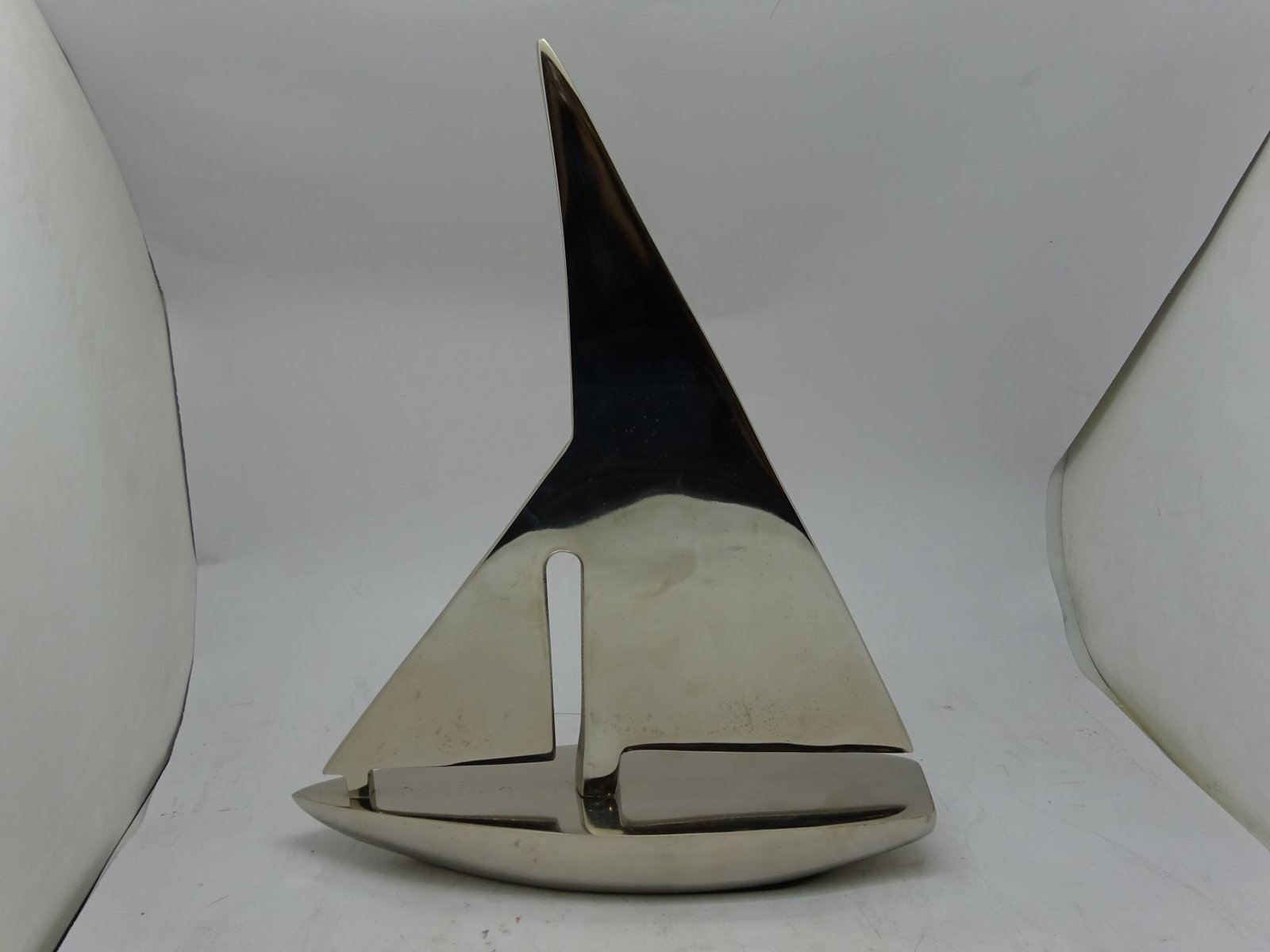 مجسم سفينة مركب معدن