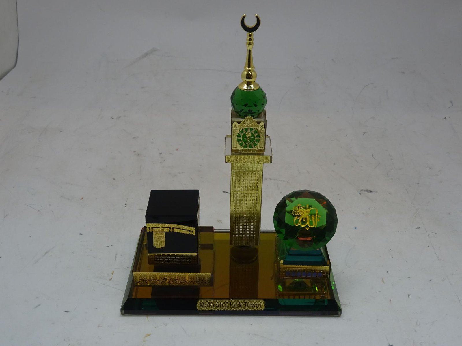 مجسم الكعبة كريستال صغير